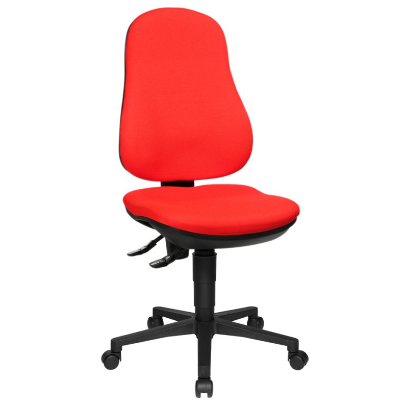 Topstar bureaustoel Point 70, antracietgrijs, ergonomisch, 110 kg draagkracht